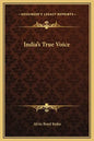 India's True Voice - Hardcover