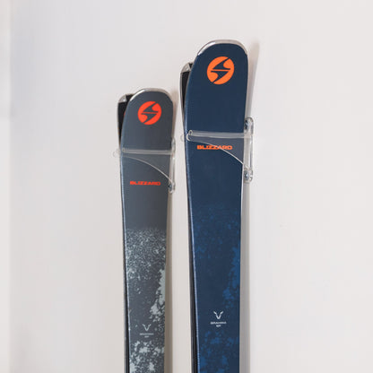 Summit Clear Acrylic Ski Wall Rack | 2 Pack