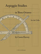 Arpeggio Studies in Three Octaves for the Cello - Paperback