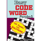 Easy CODE WORD Puzzles - Paperback