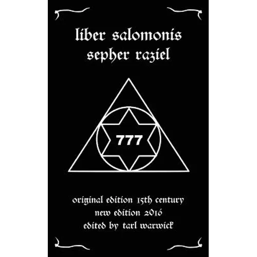 Liber Salomonis: Sepher Raziel - Paperback