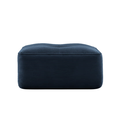 Ottoman Corduroy - Blue