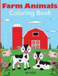 Farm Animals Coloring Book - Paperback