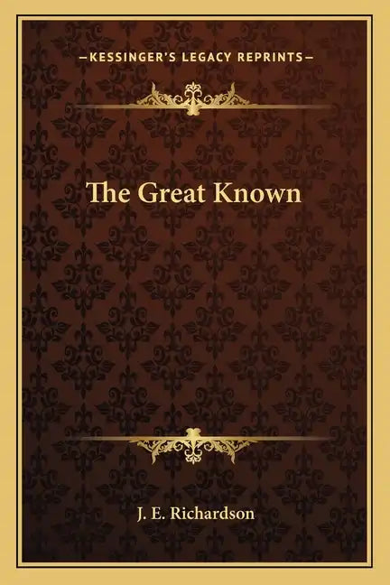 The Great Known - Paperback