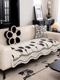 Irregular Shaped Sofa Cushion Chenille Winter