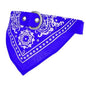 Adjustable Bandana Leather Pet Collar