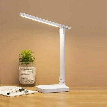 Adjustable LED Desk Lamp with Touch Control, Eye-Care Technology, USB Powered
