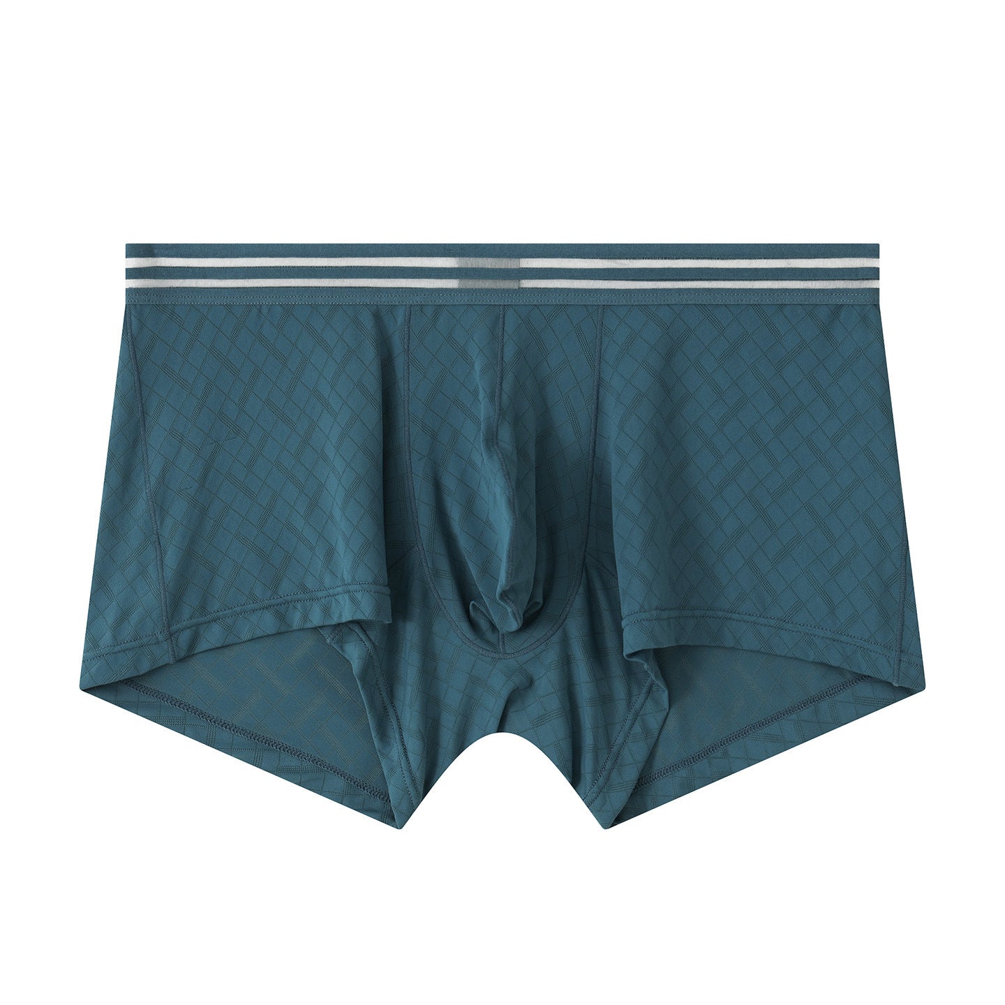 Mens Ice-silk Boxer Briefs Breathable And Cool-feel For Sports