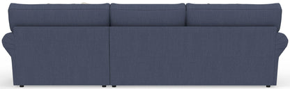 Cape May - Sofa Chaise With Comfort Coil Seating And 5 Accent Pillows Included
