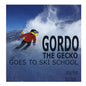 Gordo The Gecko Goes To Ski School - Paperback