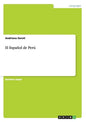 El Español de Perú - Paperback