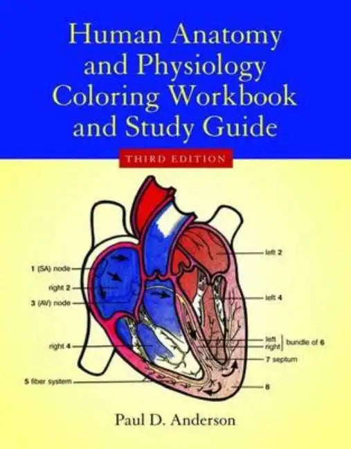 Human Anatomy & Physiology Coloring Workbook - Paperback