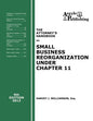 The Attorney's Handbook on Small Business Reorganization Under Chapter 11 (2013) - Paperback