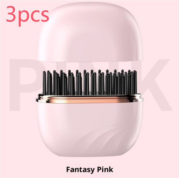 Mini Hair Straightening Comb Wireless Charging Portable Multifunctional Hair Care Not Hurt Hair Styling Comb Hair Straightener