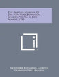 The Garden Journal of the New York Botanical Garden, V3, No. 4, July-August, 1953 - Paperback