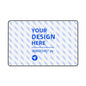 Create Your Own Flannel Absorbent Non-slip Easy-care Floor Mat