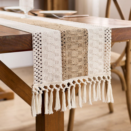 Chinese Linen Table Runner