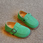 Children's Velcro Shallow Beanie Shoes Girls Daily Western Style Princess Shoes