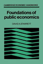 Foundations in Public Economics - Paperback
