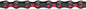 KMC DLC 12 Chain - 12-Speed 126 Links Black/Red