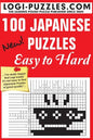 100 Japanese Puzzles - Easy to Hard - Paperback