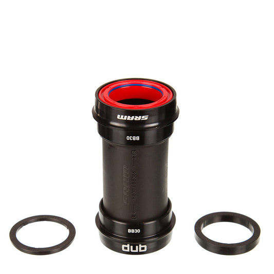 SRAM DUB BB30 68 Wide Ceramic Press Fit BB BB30 Spindle: 28.99mm Width: 68mm Diameter: 42mm