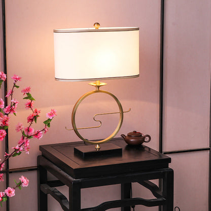 New Chinese Style Copper Table Lamp