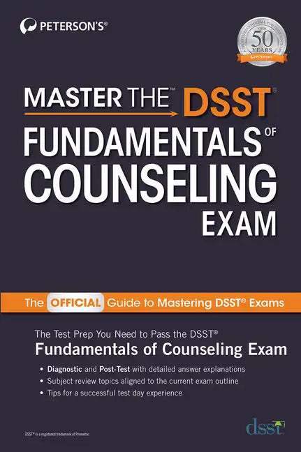 Master the Dsst Fundamentals of Counseling Exam - Paperback