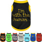 Dog Shirt Set 8 Pack Breathable Puppy Clothes Summer Fall XS-3XL