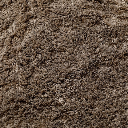 Solid Color Japanese Silk Wool Round Carpet Floor Mat
