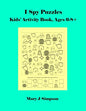 I Spy Puzzles: Kids' Activity Book, Ages 6-8+ - Paperback