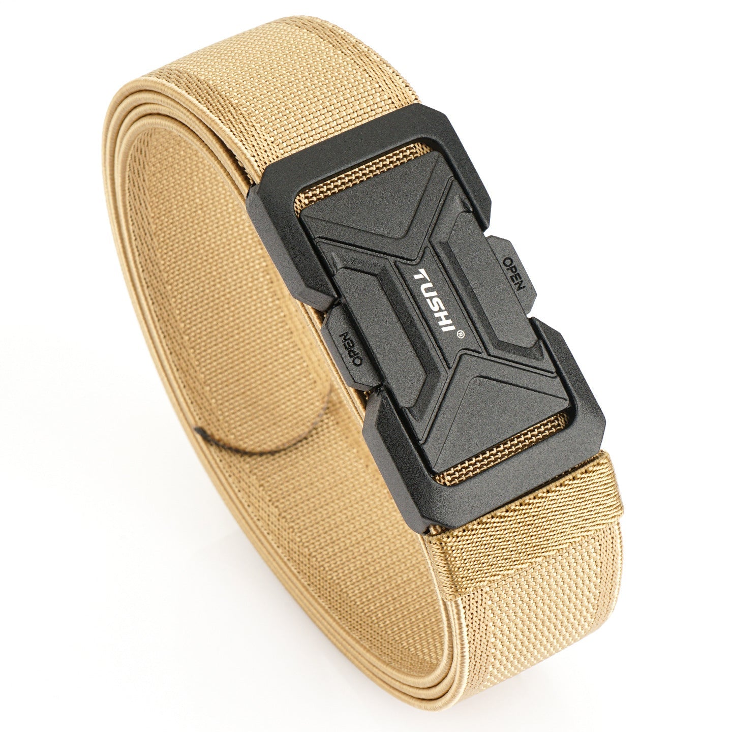 New 35-inch Buckle Tactical Comfortable Elastic Outdoor Belt