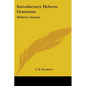 Introductory Hebrew Grammar: Hebrew Syntax - Paperback