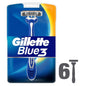 Gillette Blue3 Disposable Razor for Men - Comfort Shaving with 3 Chrome-Coated Blades
