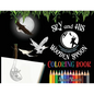 SKY and HIS WOODEN SPOON COLORING BOOK: A children's fantasy dream coloring book about magic, adventure and the fearless imagination of a little boy - Paperback