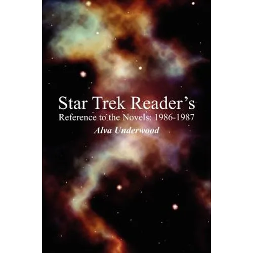 Star Trek Reader's Reference to the Novels: 1986-1987 - Paperback