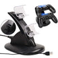 AGPtek Dual USB Charger Charging Docking Station for PS4