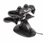 AGPtek Dual USB Charger Charging Docking Station Stand for Sony Playstation 4 PS4 Controller