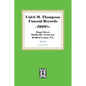 Caleb M. Thompson Funeral Records, 1920's. Volume #1 - Paperback