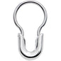16G 5/16 Safety Pin Stainless Steel Septum Ring
