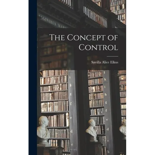 The Concept of Control - Hardcover
