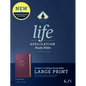 KJV Life Application Study Bible, Third Edition, Large Print (Leatherlike, Purple, Red Letter) - Imitation Leather