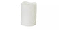 LED Textured Candle - 4x6 - White