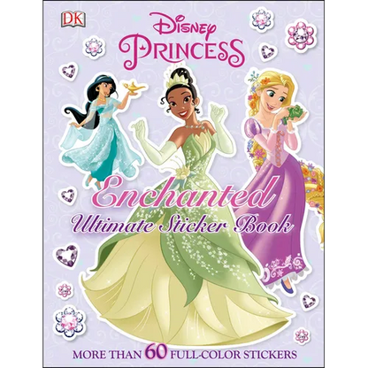 Ultimate Sticker Book: Disney Princess: Enchanted: More Than 60 Reusable Full-Color Stickers - Paperback