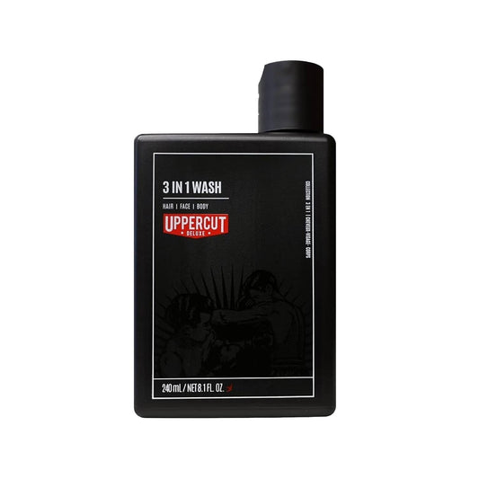 Uppercut Deluxe 3-in-1 Shampoo - Simplifies Hair Care for Men, 8.12 fl oz