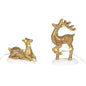Lit Deer Yard Decor