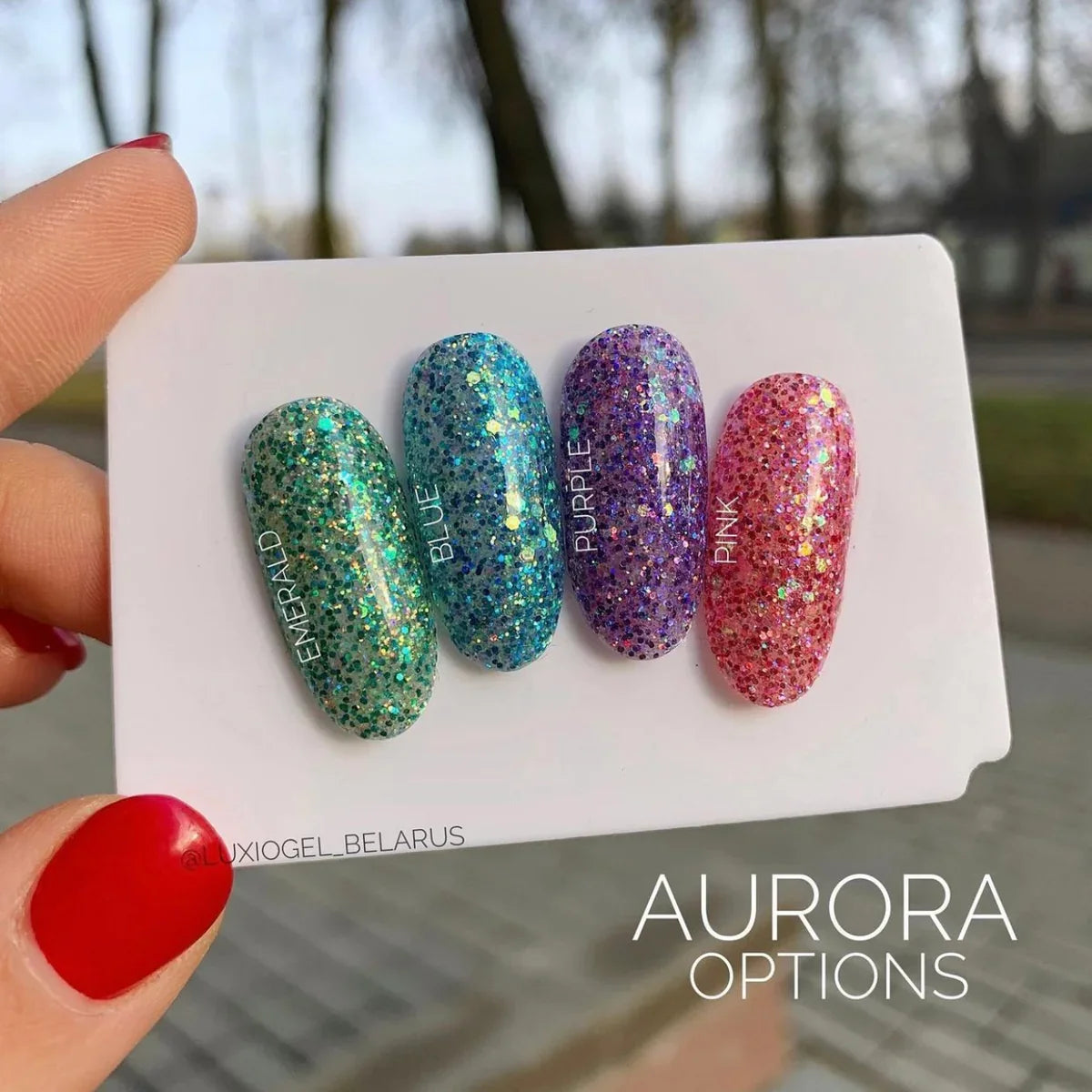 Akzentz - Options UV/LED Aurora Emerald, 4g