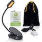 All in One Book Light Gift Set- 1600K Soft Strain-Free Reading Light