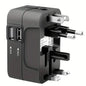 All-in-One Universal Travel Charger with Dual USB Charging Ports
