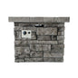 Alora 30-Inch Modern Outdoor 40K BTU Steel Frame Propane Fire Table With Lava Rocks (SAK12756)
